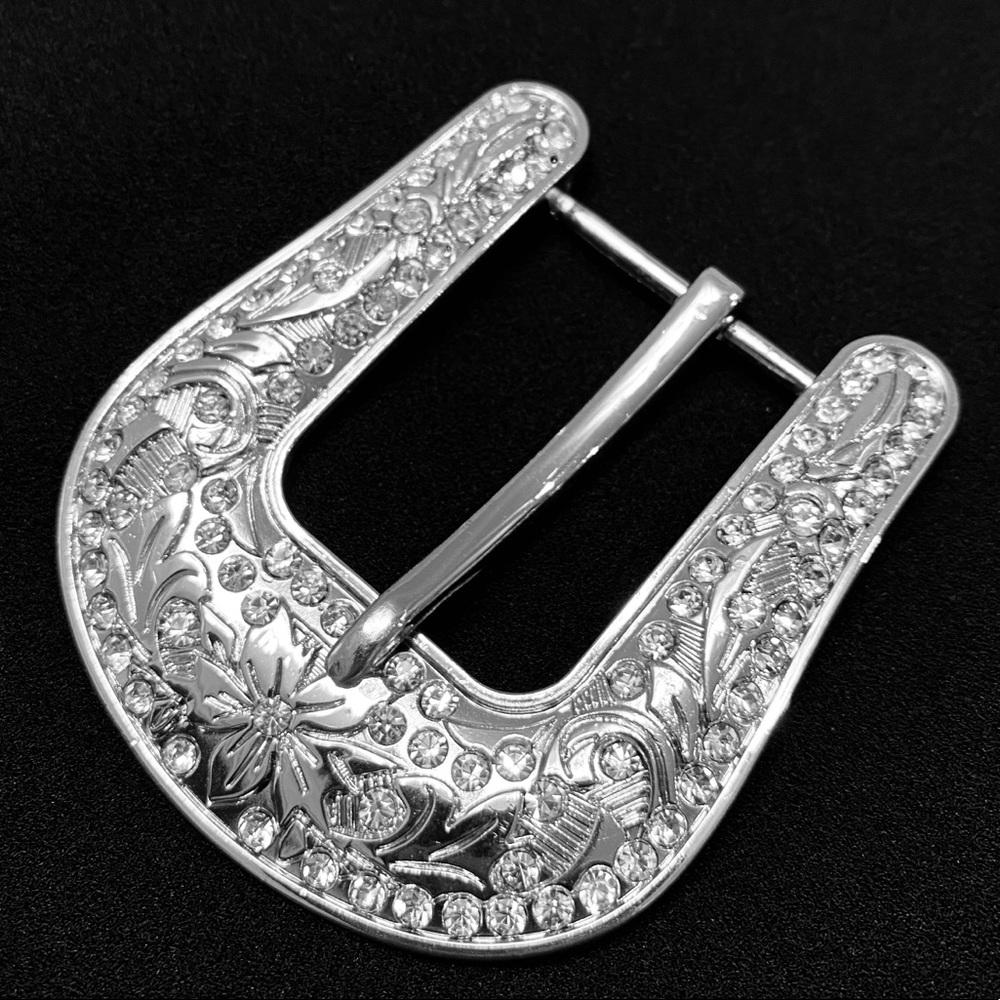 Western Rhinestone Belt Buckle